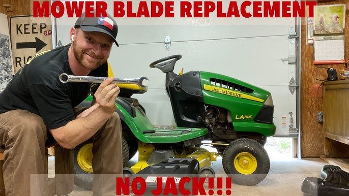 Are John Deere Mower Blades Reverse Thread