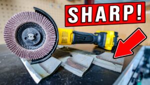Can You Sharpen Lawn Mower Blades With Angle Grinder