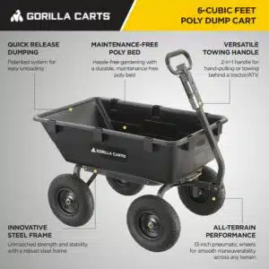 How Does A Dump Cart Help The Lawn