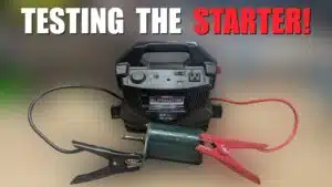 How To Bench Test A Lawn Mower Starter