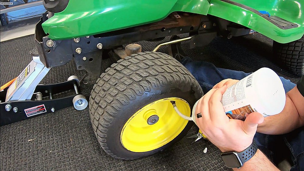 How To Fix A Flat Tire On A John Deere Riding Mower