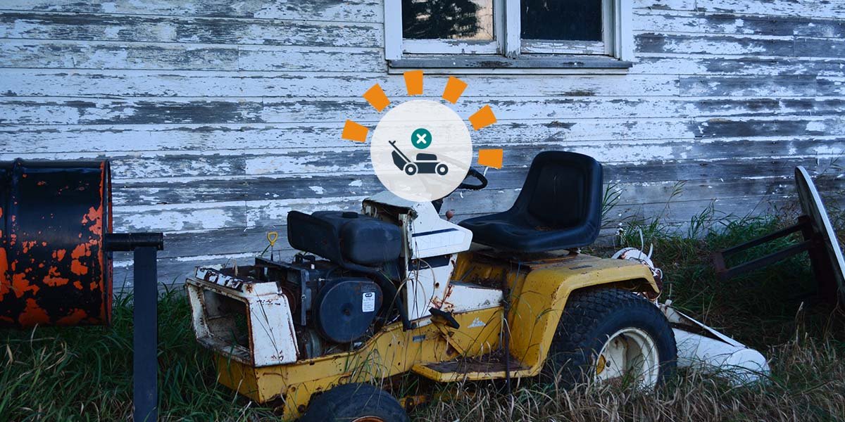 How To Get Rid Of A Broken Lawn Mower