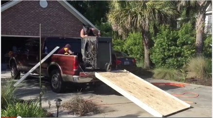 How To Make Lawn Mower Ramps For Truck