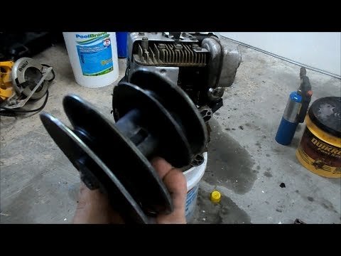 How To Remove Pulley From Riding Lawn Mower