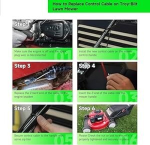 How To Replace A Control Cable On A Troy Bilt Lawn Mower Step By Step