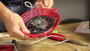 How To Replace Pull Cord On Lawn Mower