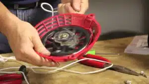 How To Replace Pull Cord On Lawn Mower